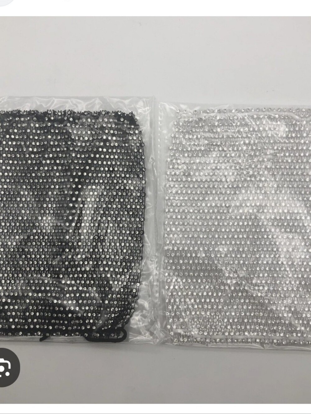 2 Rhinestone Face Masks - Picture 8 of 10